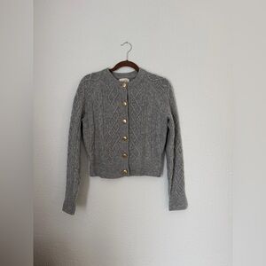 Universal Thread Golf Button Up Gray Knit Cardigan